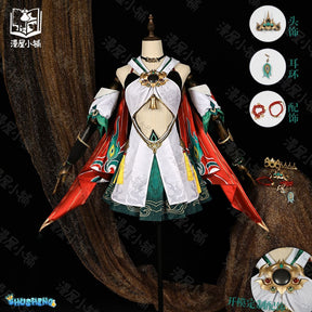 Yunli Cosplay Costume Honkai Star Rail Carnival Uniform Wig Anime Halloween Costumes Women Game