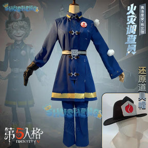 Identity V Florian Brand Fire Investigator Cosplay Costume Cos Game Anime Party Uniform Hallowen Play Role Clothes Clothing