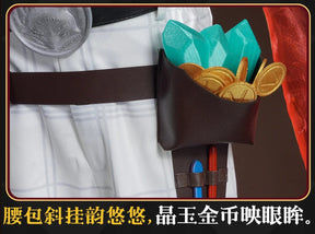 Identity V Florian Bland Fire Investigators LingHu Cosplay Costume Uniform Halloween Carnival Party Christmas Play Role Clothes