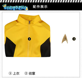 Star Trek: Strange New Worlds Cosplay Jacket Coat Halloween Christmas Party Costume Cos Clothes Stage Performance Role Play