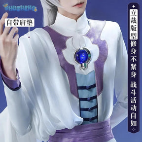 Cardcaptor Sakura Yue Tsukishiro Yukito Cospaly Costume Halloween Carnival Men Women New Fashion Uniform Coat Pants Earrings Set