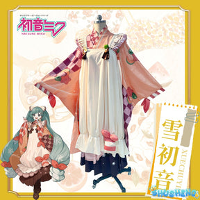 Hatsune Miku cos costume Xue Chuyin cosplay costume anime women's lolita suit