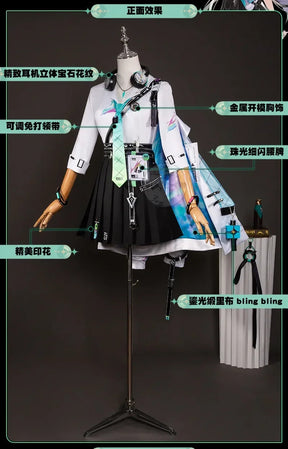 Shusheng-R Wuthering Waves Lynae JK Uniform Cosplay Costume