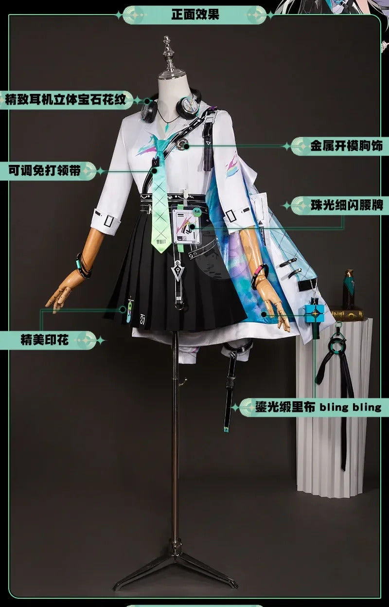 Shusheng-R Wuthering Waves Lynae JK Uniform Cosplay Costume