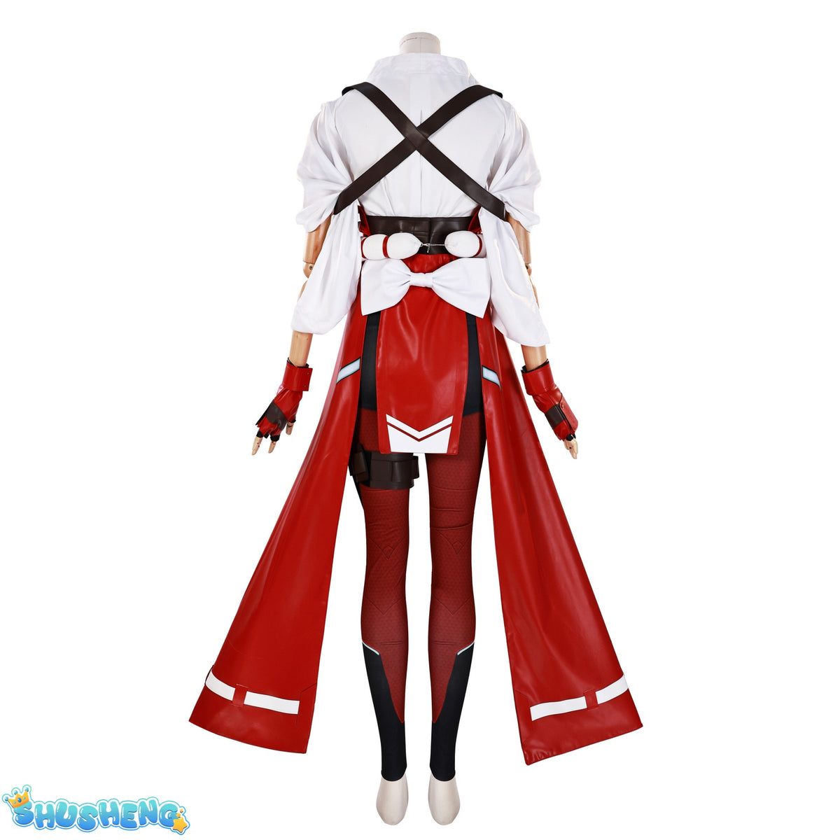 Overwatch 2 Cosplay Tops Set OW Kiriko Cosplay Costume Outfits Halloween Carnival Suit Plush Toys Role Play for Adult