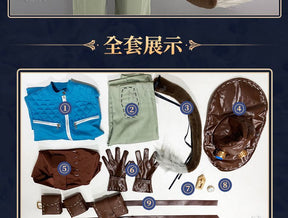 Identity V Norton Campbell Prospector Cosplay Costume Cos Game Anime Party Uniform Hallowen Play Role Clothes Clothing