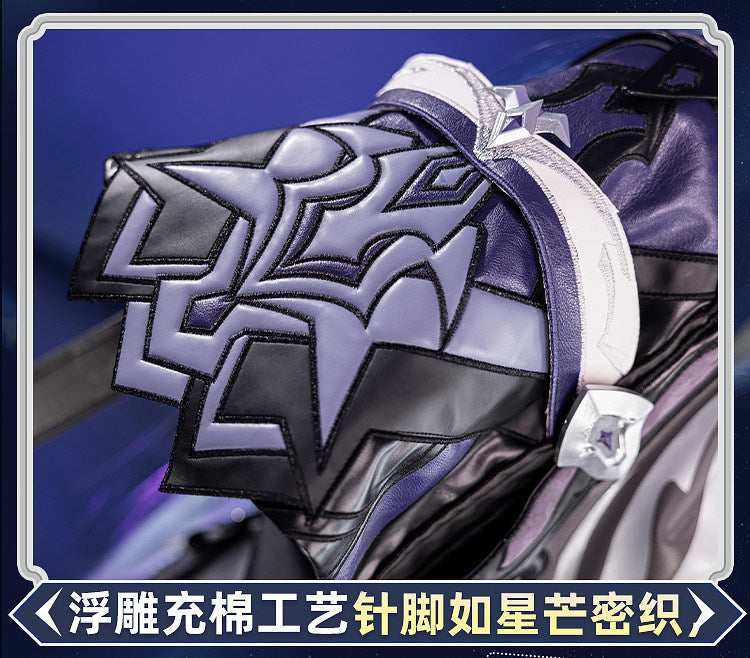 Shusheng-R Genshin Impact Kyryll Chudomirovich Flins Cosplay Costume Full Set Uniform Role Play Halloween Carnival Party Outfit