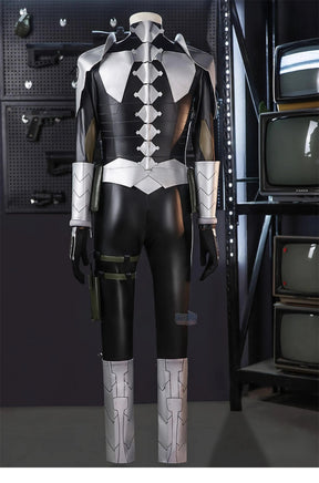 Kafka Hibino  Kaiju Cos No. 8  Cosplay Costume Halloween party high-quality leather jumpsuit shoulder armor prop accessory set