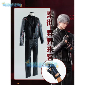 Love and Deepspace Cosplay Outfits Anime Woman Sylus Women Costumes Costumes: New Items Crow Whole Halloween Costume Men