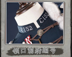 Identity V Lestrade Jose Baden Cosplay Costume First Officer Uniform Halloween Carnival Party Christmas Play Role Clothes