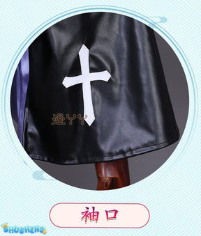 Anime! Honkai Impact 3 Kallen Kaslana Nun's outfit Lovely Uniform Cosplay Costume Halloween Suit