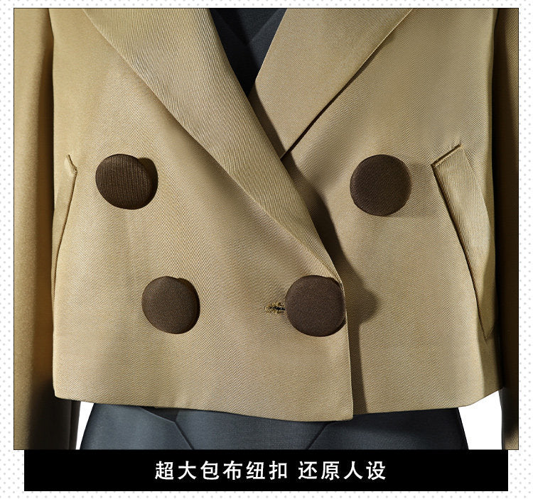 Shusheg-R Pokémon LEGENDS Z-A Emma Cosplay Costume Uniform Halloween Carnival Party Christmas Play Role Clothes Clothing for Women