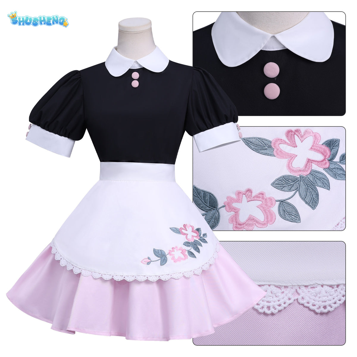 Movie Marinette Dupain-Cheng LadyBug 6 cosplay costume Coat pants dress props pants set Halloween party men women casual uniform