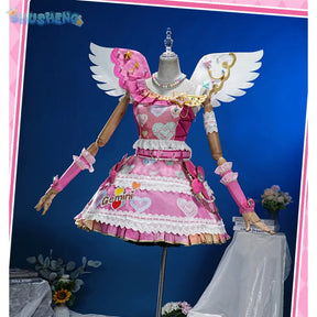 Anime Aikatsu ！Otoshiro Noeru Hoshimiya Ichigo Cosplay constellation Costume Girl Sweet Lolita Dress Wing Prop Halloween Uniform