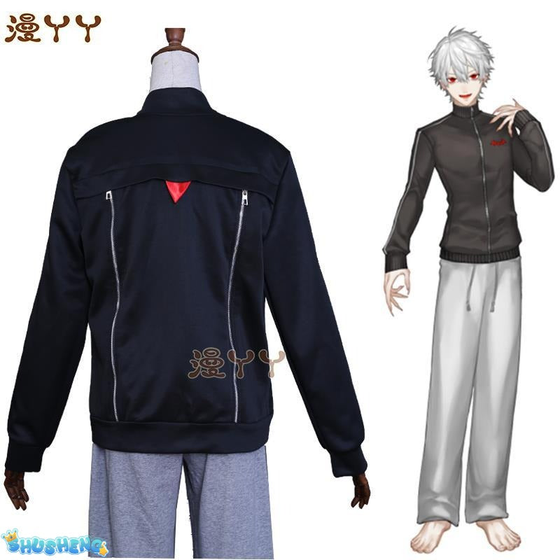 Virtual YouTuber Kuzuha Cosplay Costume Nijisanji Vtuber Aleksandr Lagusa Gamers Vampire Sasha Virtual Anchor Clothing