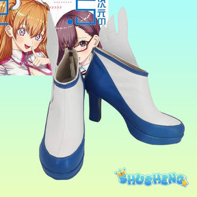 Anime 2.5 Dimensional Seduction Lilysa Amano Liliel Miriella Cosplay boots shoes Women