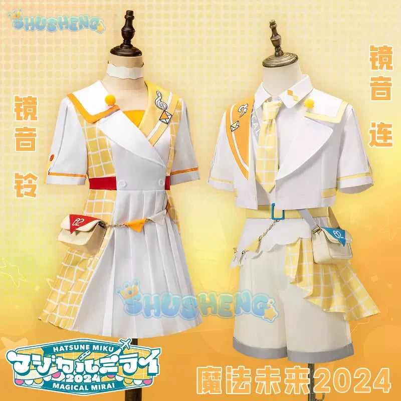 2024 New Magic Future Rin Lin Full Set Cosplay Costume Women Halloween Party Roleplay Costume