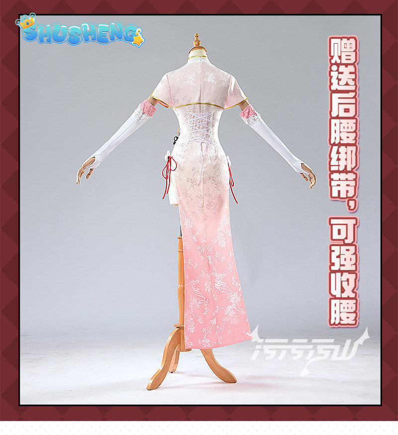 Game Cosplay Series: Azur Lane Laffey Cosplay OC cheongsam sexy Costume Full Set with Rabbit Ears Props Shushengcos