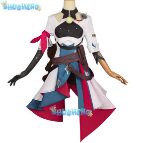 Natasha Cosplay Honkai Star Rail Cosplay Costume Game Natasha Wig Shoes Accessories Halloween Carnival Cos Party Suit