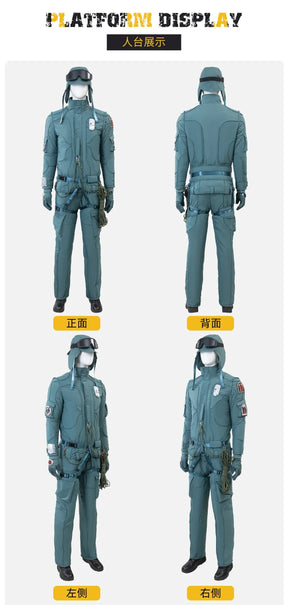 Mickey 17 Mickey Barnes Cosplay Costume Uniform Halloween Carnival Party Christmas Play Role Clothes Clothing for Men