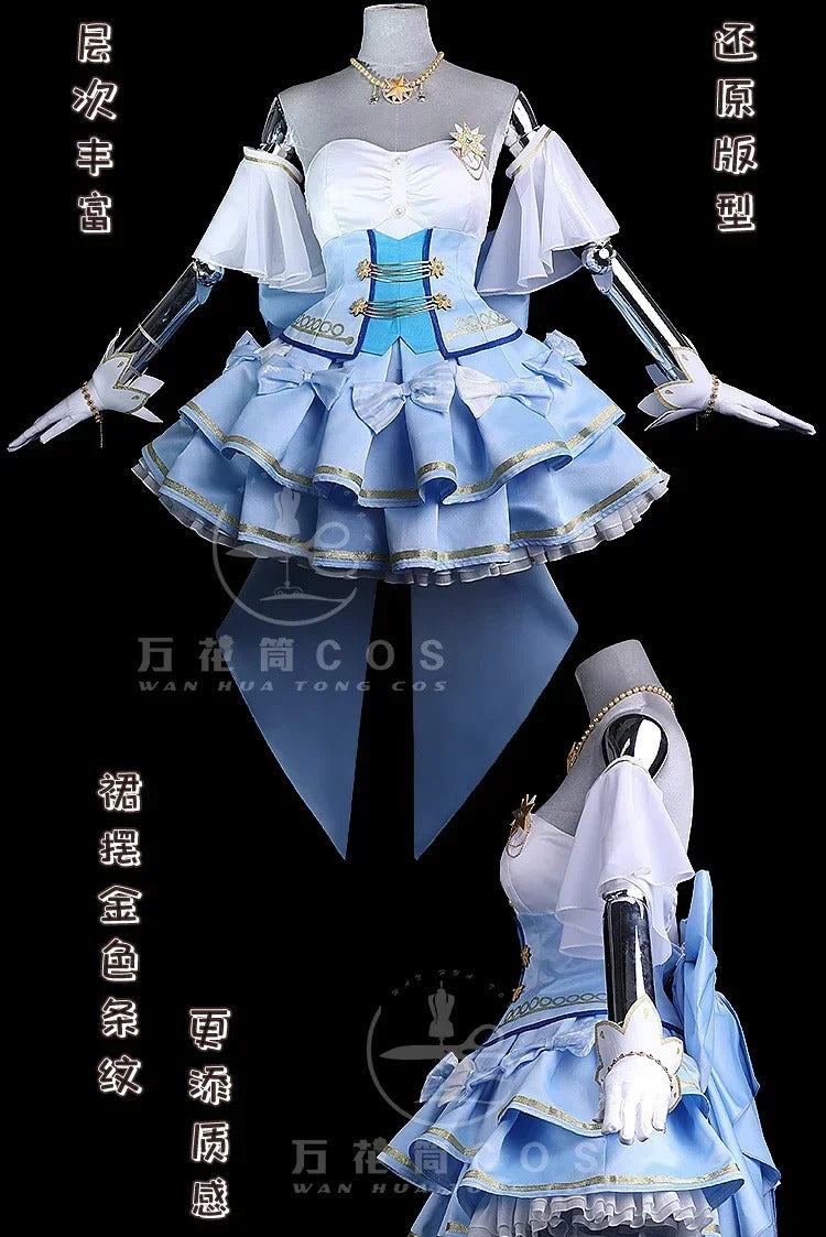 Vladilena·Milize Cosplay Anime 86 -Eightysix- Costume Magical Girl Uniform Dress Halloween Party Role Play Clothing