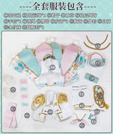 Anime BanG Dream! Kokoro Tsurumaki Cosplay Costume Dress Hat Glove Coat Hat Props Full Set Halloween Sweet Woman Lolita Uniform