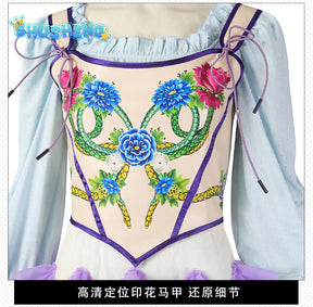 The Ballad of Songbirds and Snakes Lucy Costume Shirt Vest Skirt Dress Full Set Lucy Gray Baird Cosplay Outfits for Female