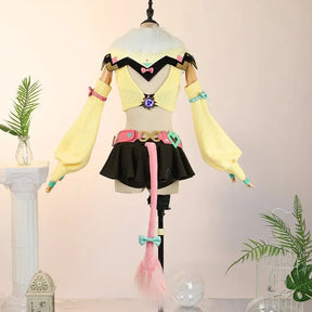 Shusheng-R Game Varesa Genshin Impact Cosplay Costume Strapless skirt top tail mask prop wig Halloween sweet uniform Woman New set XS-XXL