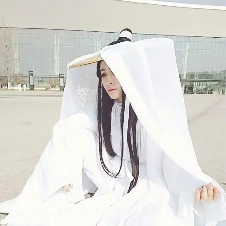 Novel Xie Lian Heaven Official's Blessing Cosplay Costume Halloween Carnival Hanfu Wig Men's and Women's uniform Set