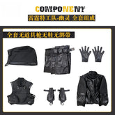 Thunderbolts Ghost Cosplay Costume Uniform Halloween Carnival Party Christmas Play Role Clothes Clothing for Women