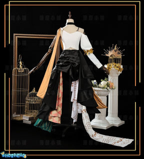Arknights Muelsyse Walk the Golden Dream Cosplay Costume Girls Anime Game Character Outfit Official Rhodes Island Operator Dress