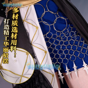 Arknights Mostima Cosplay Costume Ethereal Harmony Headwear Tail Ambience Synesthesia Halloween Party for Women Girls Props