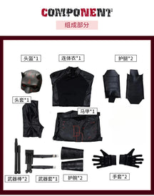 Daredevil 2 Matt Murdock Cosplay Costume Uniform Halloween Carnival Party Christmas Play Role Clothes Clothing for Men