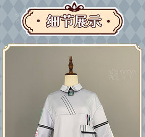 Vtuber VirtuaReal Aza Game Suit Youthful Handsome Fashion Leisure Uniform Cosplay Costume Halloween Party Outfit