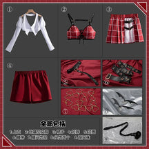 Shusheng Vtuber Kuzuha The Code Is B Mv Clothing Cosplay Costume Cos Game Anime Party Uniform Hallowen Play Role Clothes