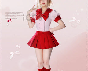 Nanami Ruchia Hanon Hosho mermaid melody Pichi Pichi Pitch Cosplay Nanami Luchia Costume Halloween Sweet JK Dress Uniform Set