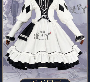 Asahina Mafuyu Cosplay Costume Anime Project Sekai Lovely Lolita Dress Halloween Outfit for Women