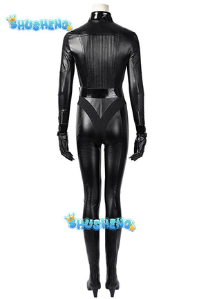 Film Batman: Knightfall Selina Kyle Cosplay Costume Woman Jumpsuit Belts sexy Outfits Halloween Carnival Party Clothing