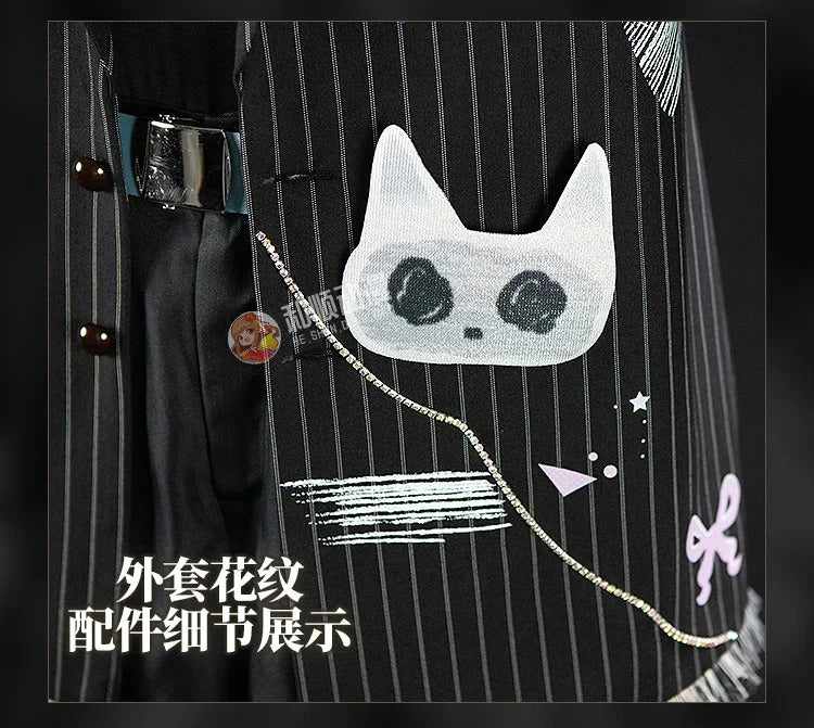 Game Path to Nowhere  MBCC-S-885 Sean Cosplay Costume Hat necklace belt jacket props wig set Halloween men women uniform
