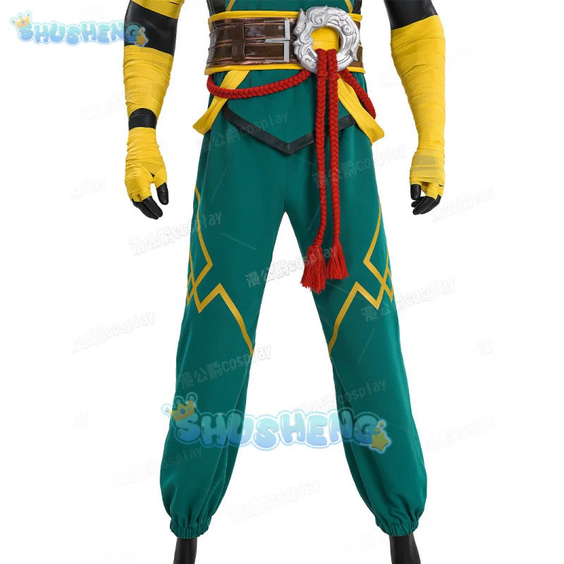 ‌Iron Fist‌‌Lin Lie‌ Cosplay Costume Uniform Halloween Carnival Party Christmas Play Role Clothes Clothing for Men