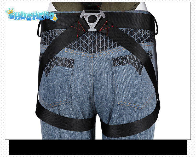 New Game Panam Palmer Punk Cosplay Costume Shirt Pants Coat Belts Boots To Choose Fancy Set Custom Made