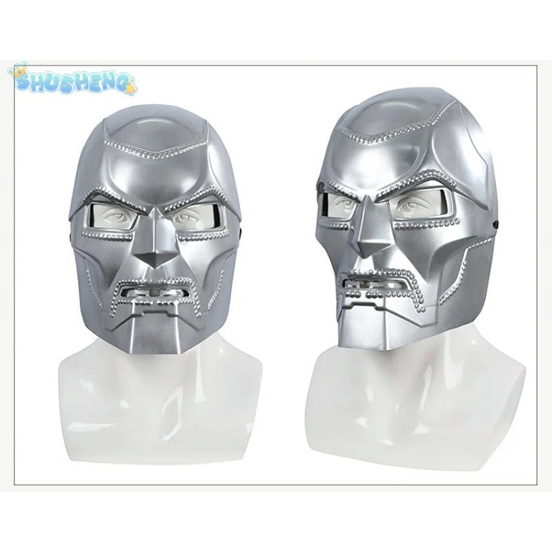 Doctor Doom Cosplay Costumes Victor von Doom Cloak Mask Anime Role Play Uniform Halloween Party Dressing For Men