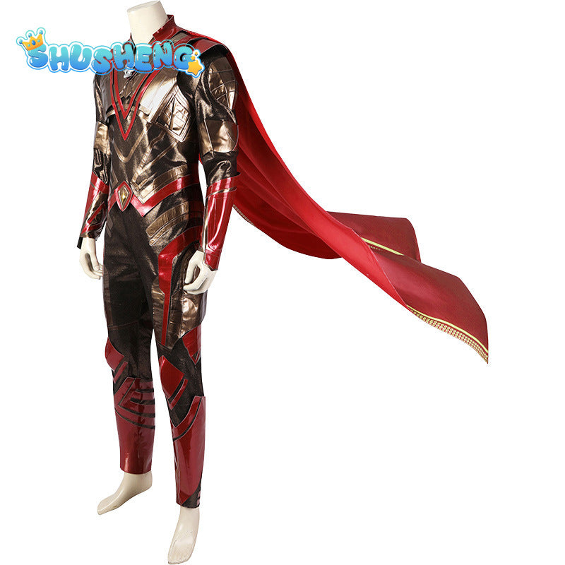 Adam Warlock Cosplay Jumpsuit Cloak Men Costume Movie Guardians 3 Nebula Women Shirt Superhero Roleplay Fantasia Halloween Party