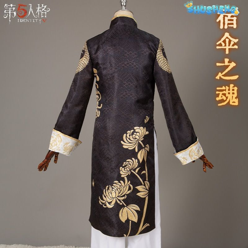 Game Identity V Cosplay White/Black Guard Cosplay Costume Chinese Wu Chang Uniform Party Role Play Clothing for Women Man