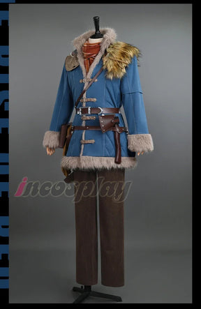 Lies of P: Overture Male lead P Cosplay Costume Coat pants belt props accessories scarf set Halloween party new fashion uniform