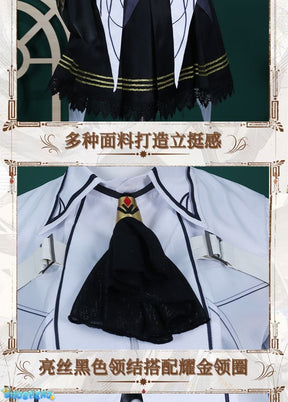 Game Arknights Virtuosa Cosplay Costume Uniform Halloween Carnival Party Christmas Play Role Clothes Clothing