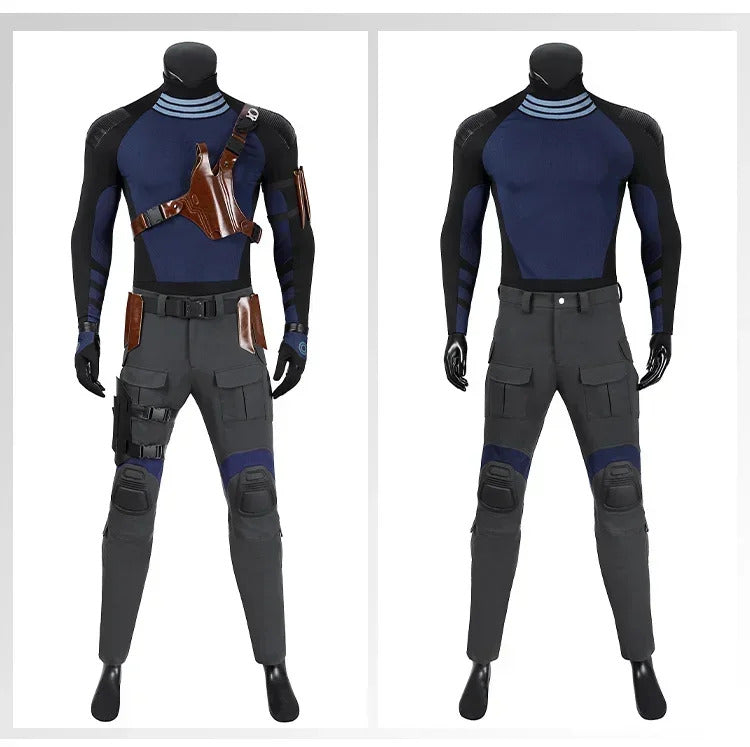 Daredevil Born 2 Bullseye Cosplay Costume Uniform Halloween Carnival Party Christmas Play Role Clothes Clothing for Men