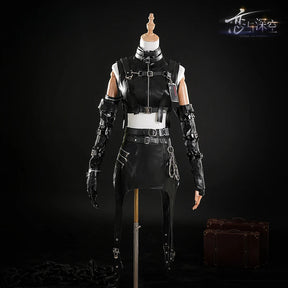 Shusheng-R Love and Deepspace Hostess master control Cosplay Inspector's combat uniform Costume Halloween fashion men women clothing wig