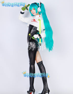 Anime Mikuu 2022 Racing Cosplay Costumes Women Game Hatsune Miku Anime Clothes Cosplay