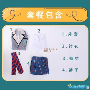 Game Ensemble Stars Ran Nagisa Saegusa Ibara Cosplay Costume Party Uniforms Suit
